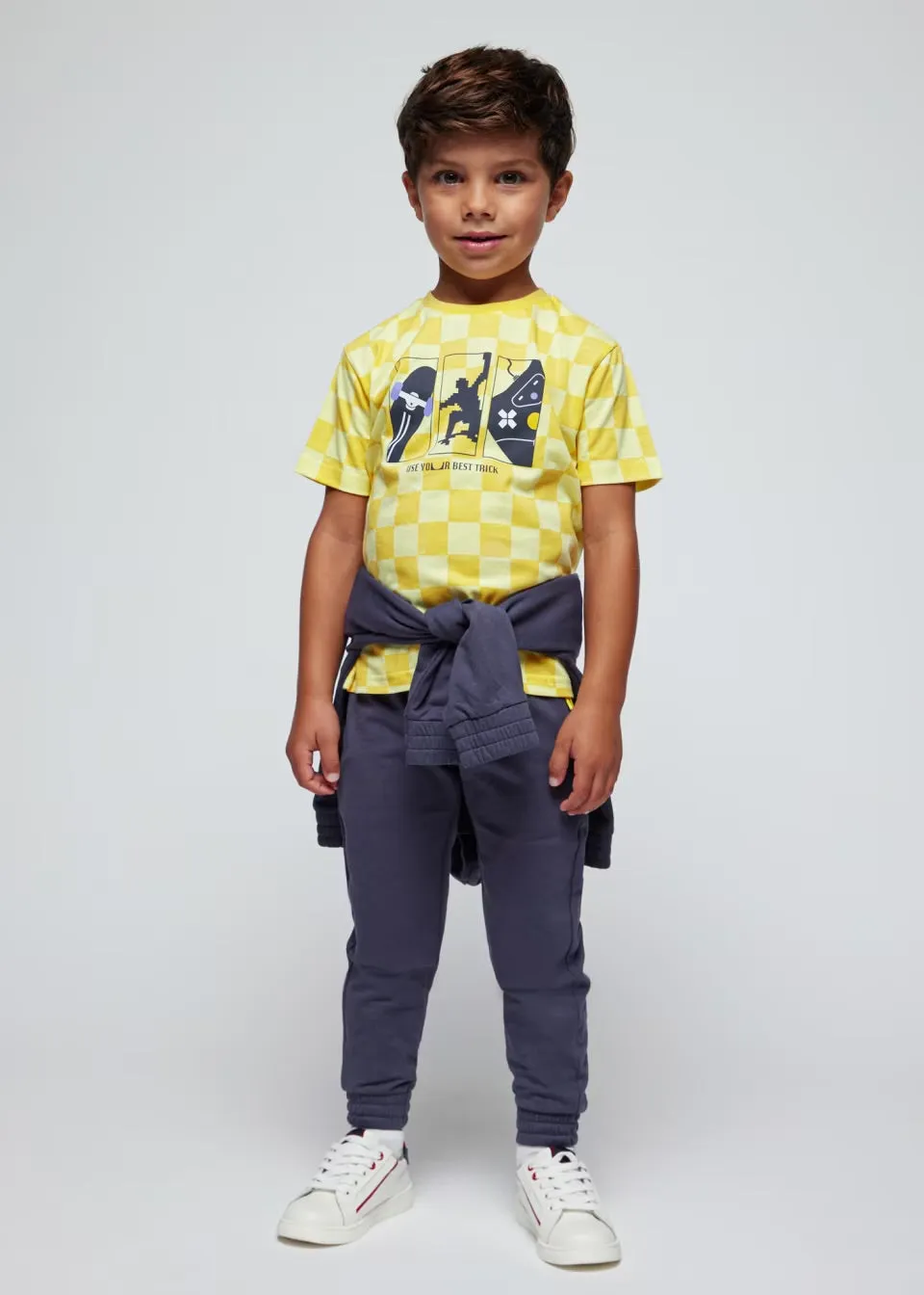 Mayoral Boys Skate T-Shirt 3014 Yellow