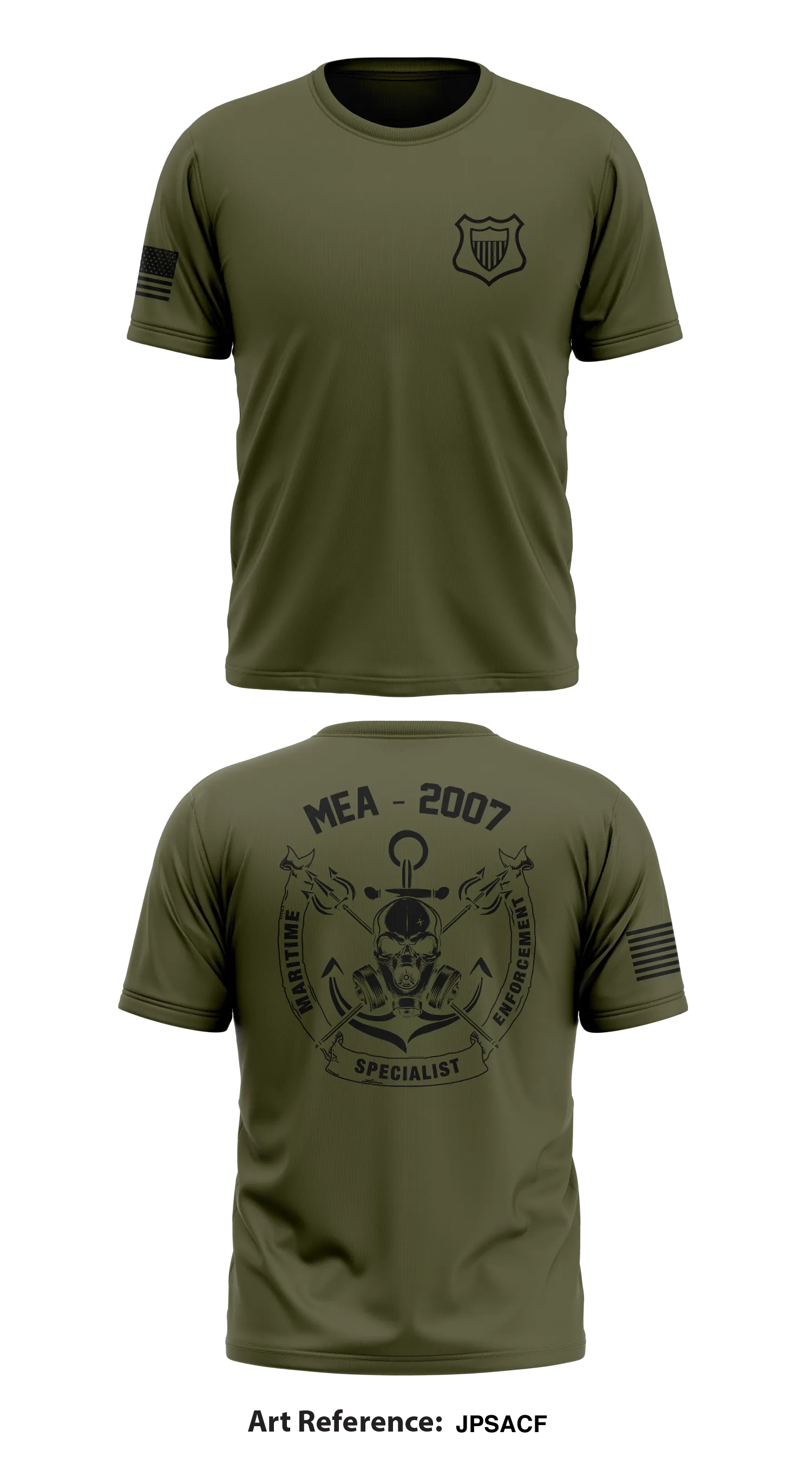 ME A school 2007 Core Men's SS Performance Tee - jPsACF