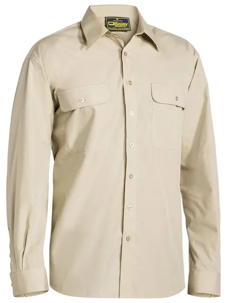 Mens Permanent Press Shirt- Long Sleeve
