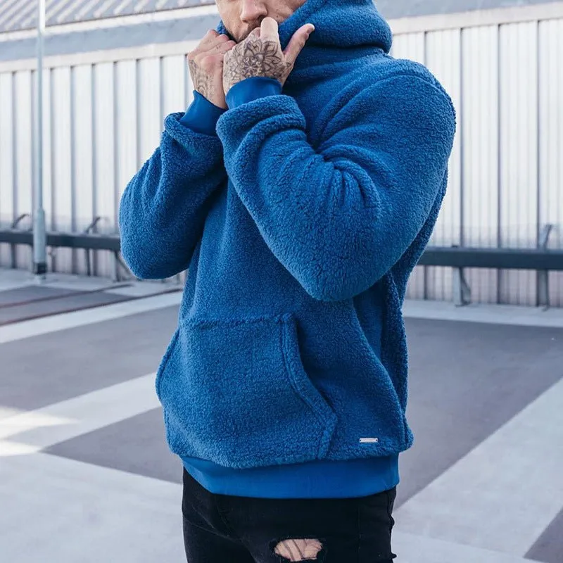 Men's premium plush hoodie