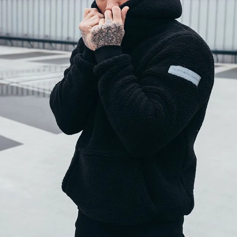Men's premium plush hoodie