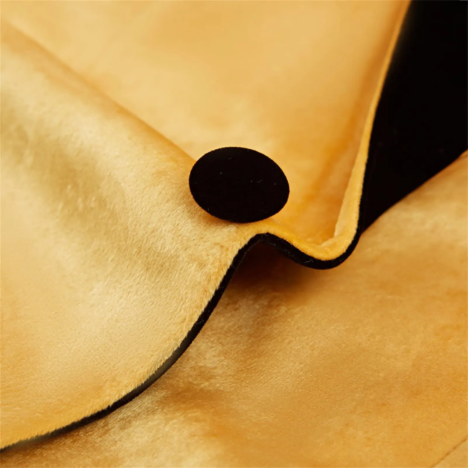 Men's Premium Velvet Blazer Jacket Slim Fit Solid Shawl Lapel Tuxedo Suit One Button Dinner Party Prom Sport Coat (Yellow,X-Small)