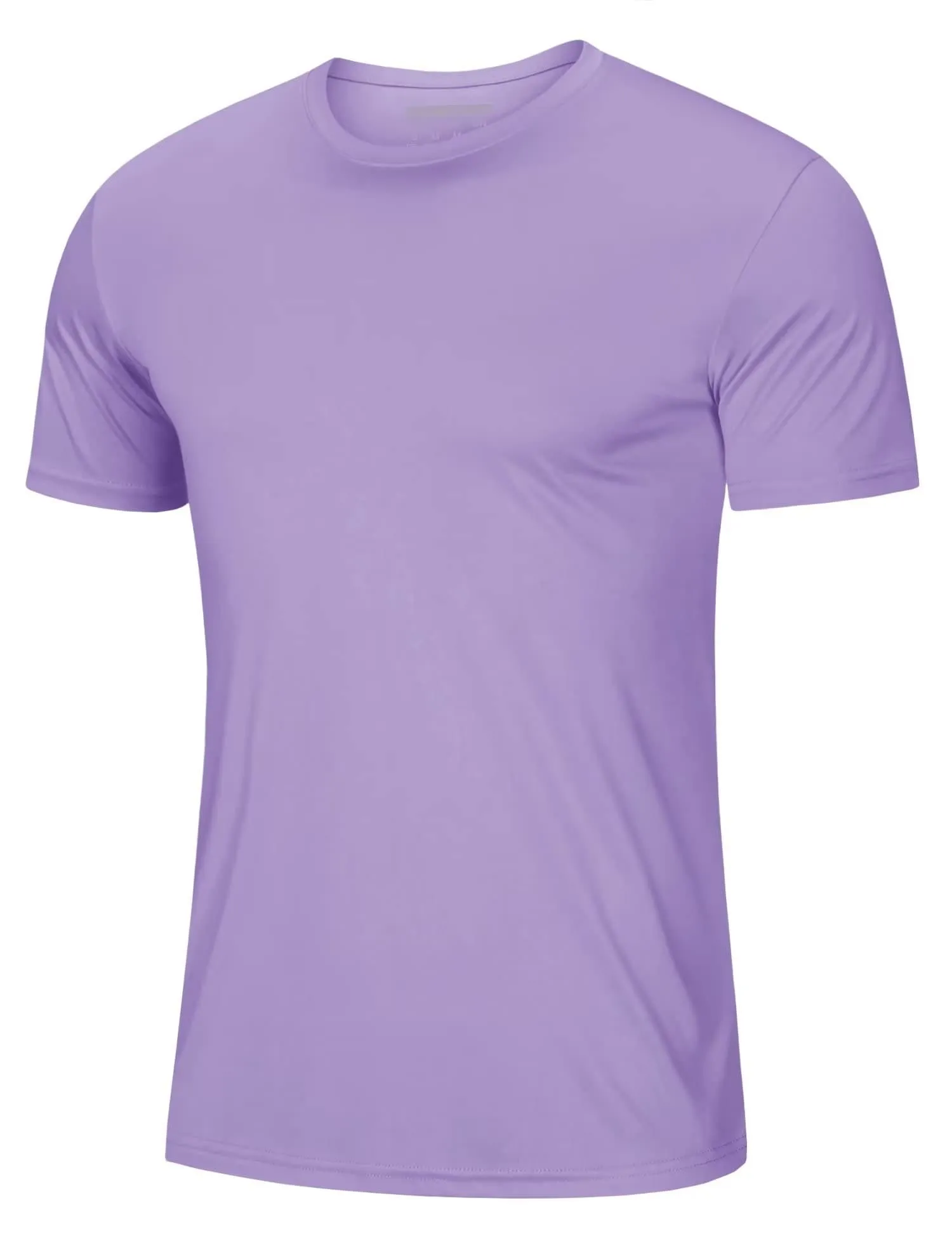 Mens Short Sleeve Shirts SPF 50  Lightweight T-Shirt Sun Protection Rash Guards Shirts Gym Base Layer Shirts Running Shirts Active Shirts