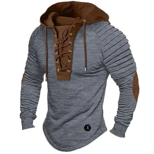Men's warm knitted sweater