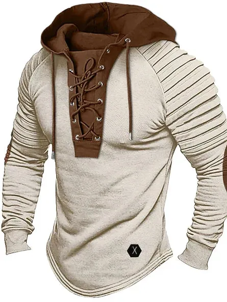 Men's warm knitted sweater