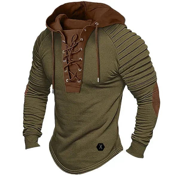 Men's warm knitted sweater