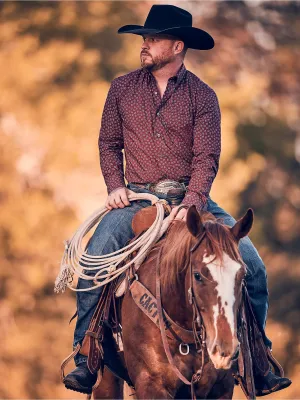 Men's Wrangler Cody Johnson One Pocket Button Down Shirt - 112357673- FINAL SALE-