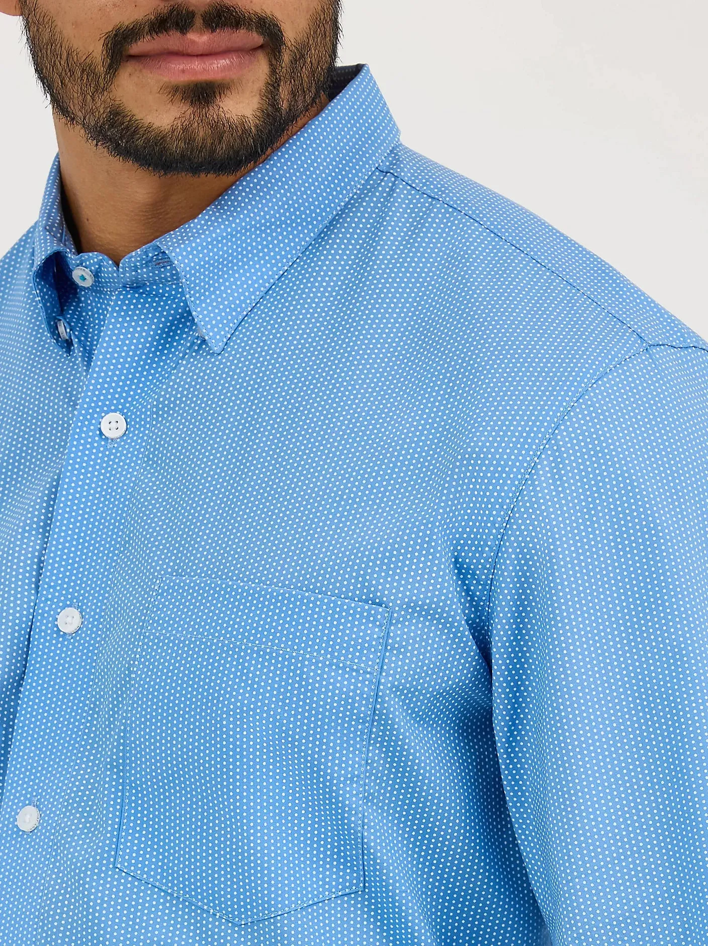 Men's Wrangler Cody Johnson One Pocket Button Down Shirt - 112359680