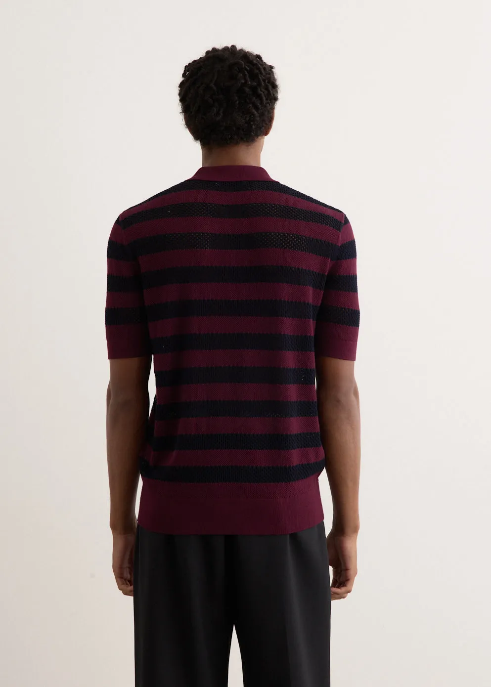 Mercy Stripe Polo