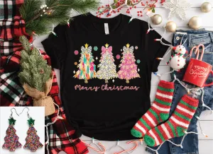 Merry Christmas Three Trees