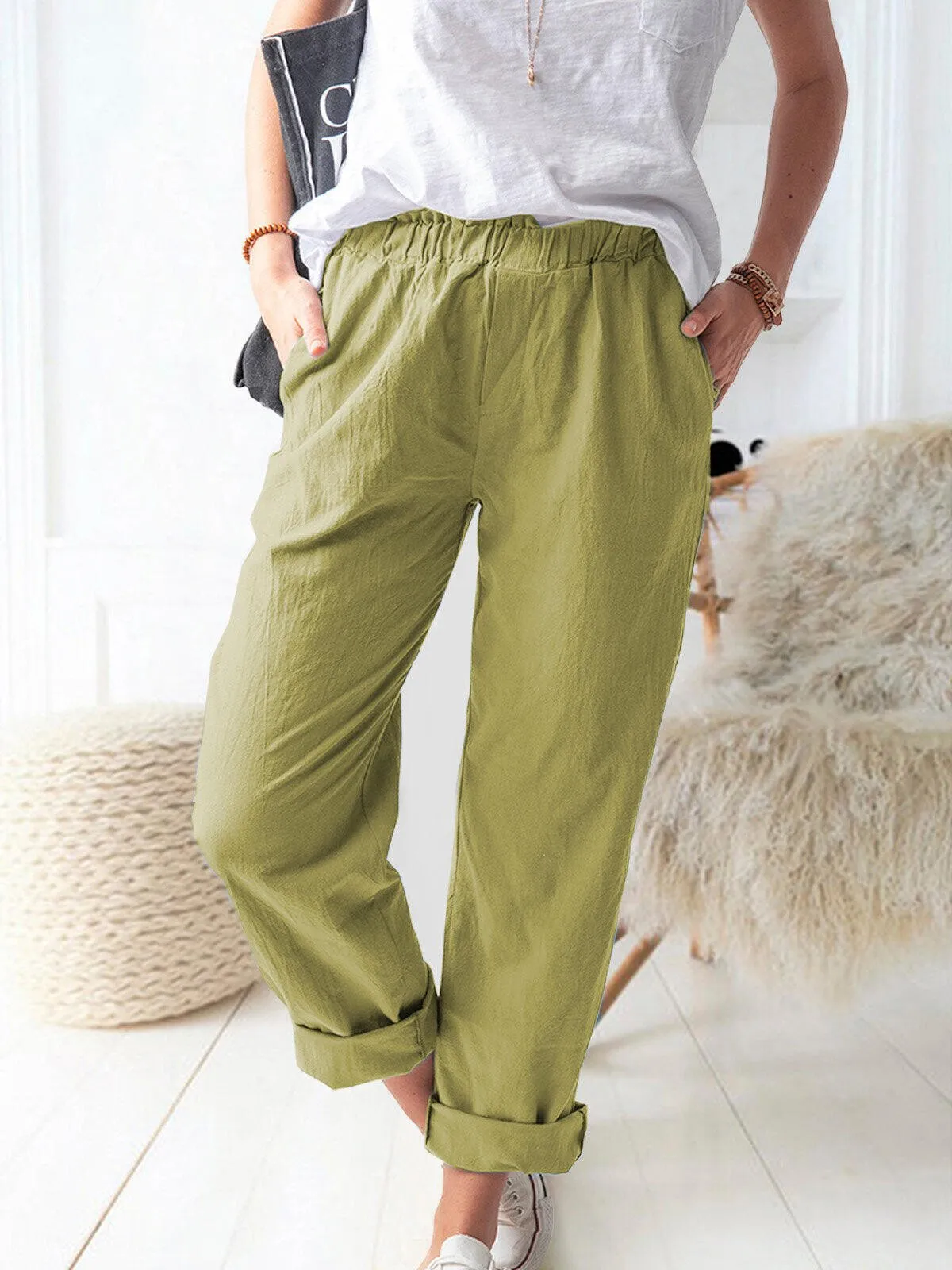 Micaela® | Linen Trousers For Women In A Relaxed Fit