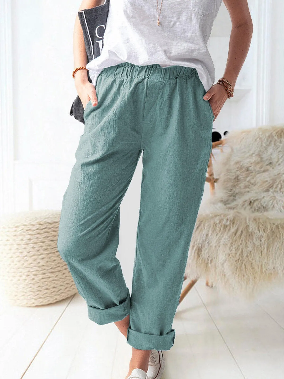 Micaela® | Linen Trousers For Women In A Relaxed Fit