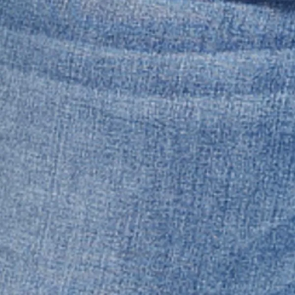 Mid Rise Destructed Bermuda Shorts