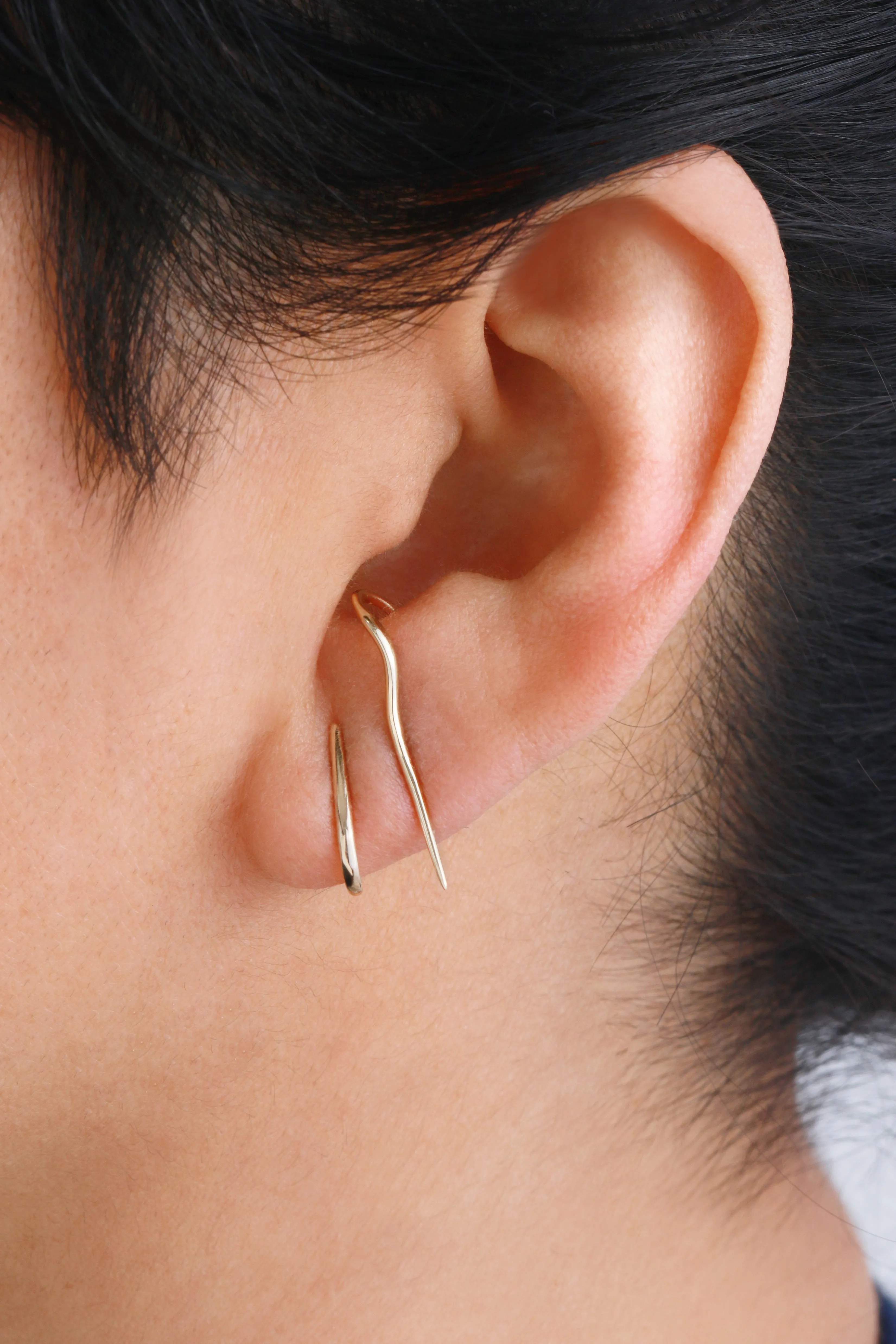 Midi Crusader Ear Cuff (half Pair) by Labulgara