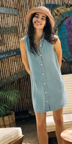 Mini Denim Dress