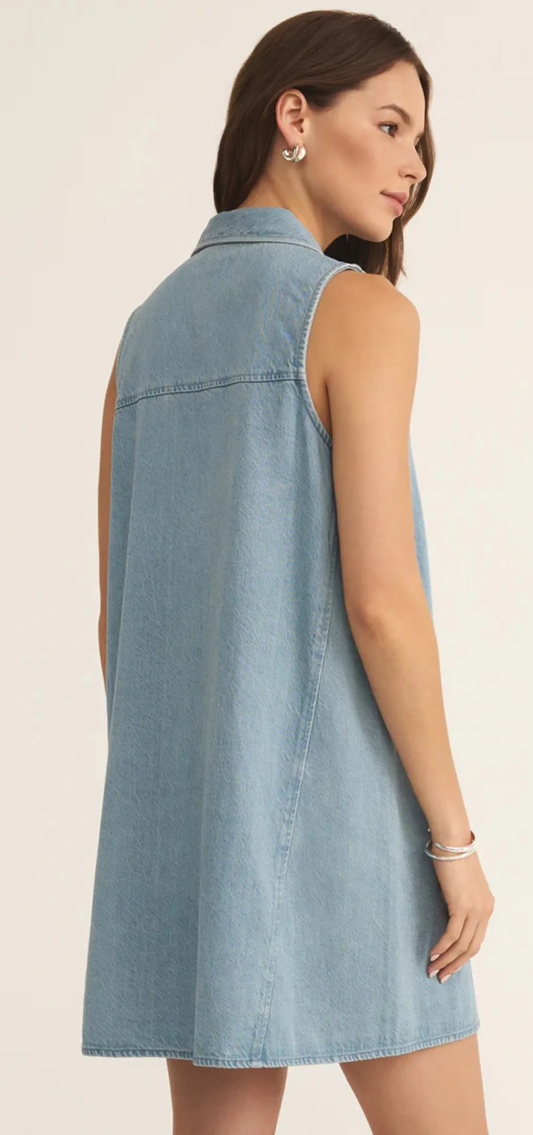 Mini Denim Dress
