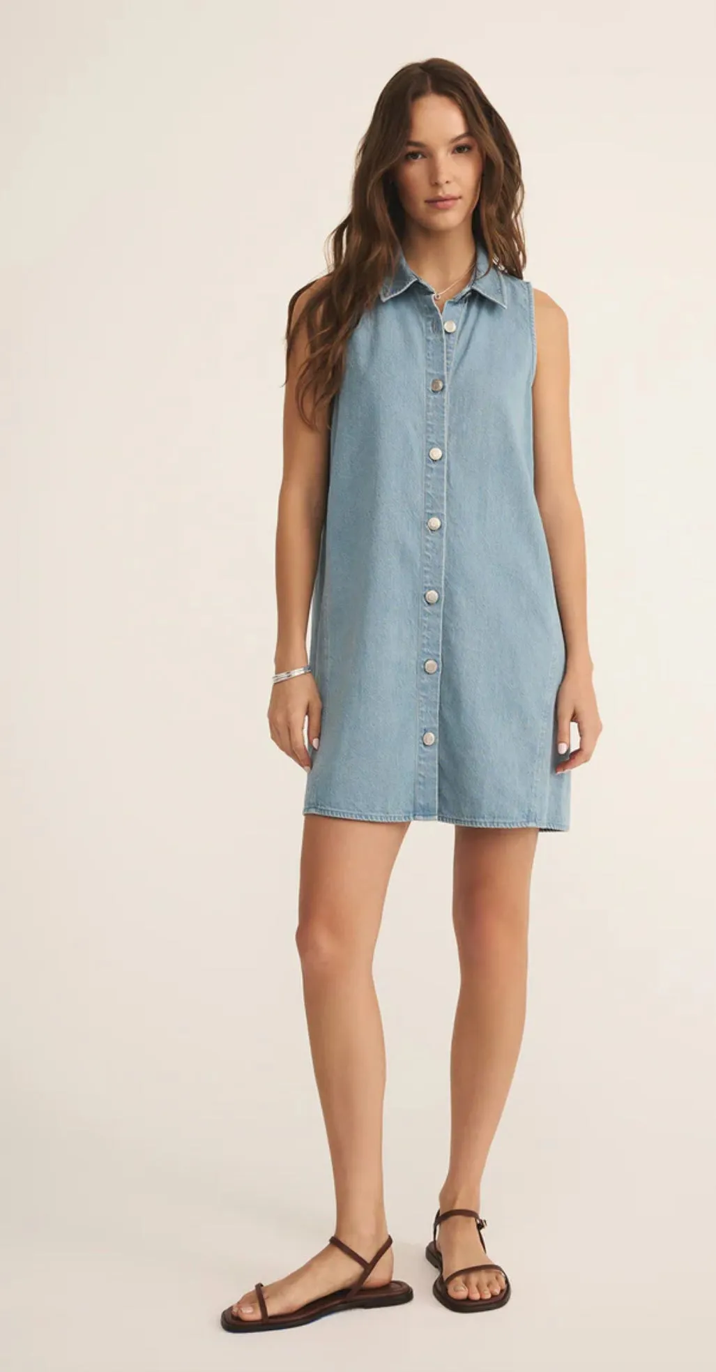 Mini Denim Dress