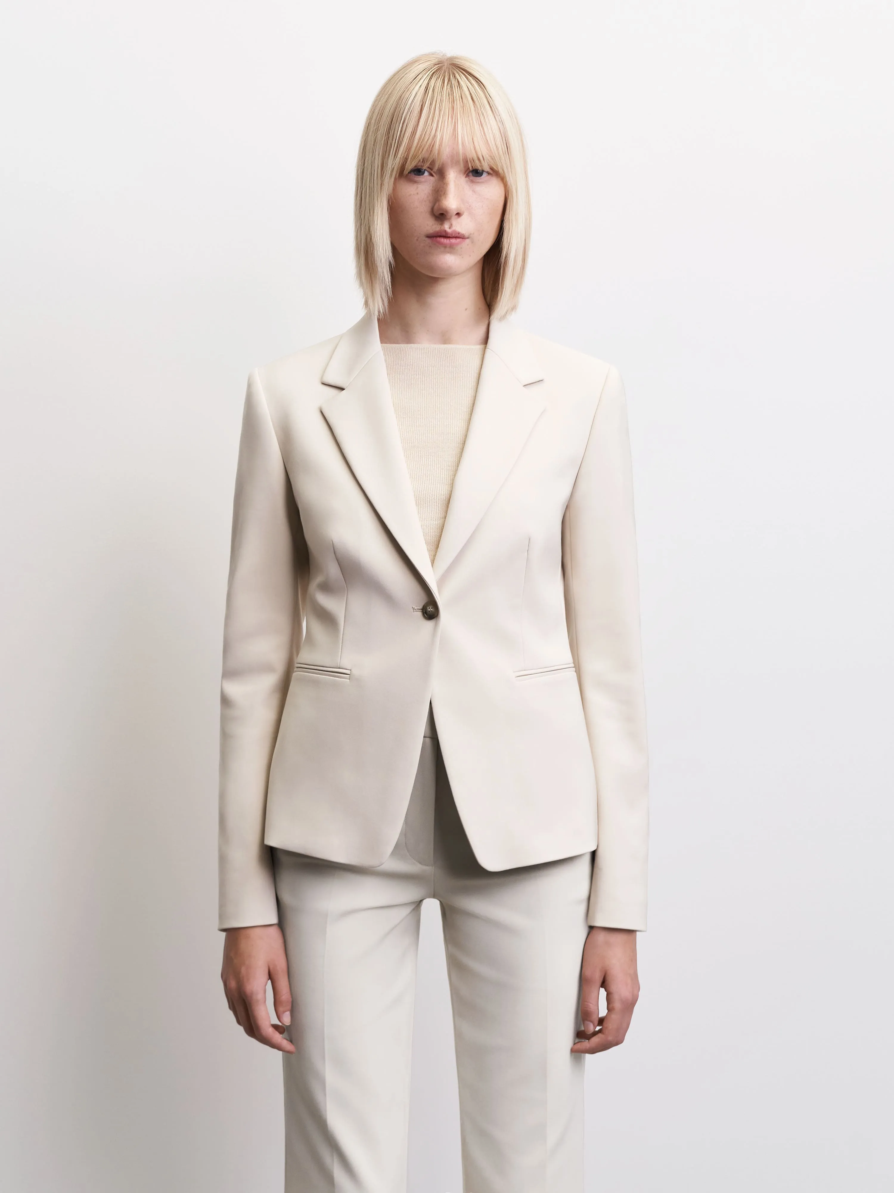 Mirja S Blazer in White