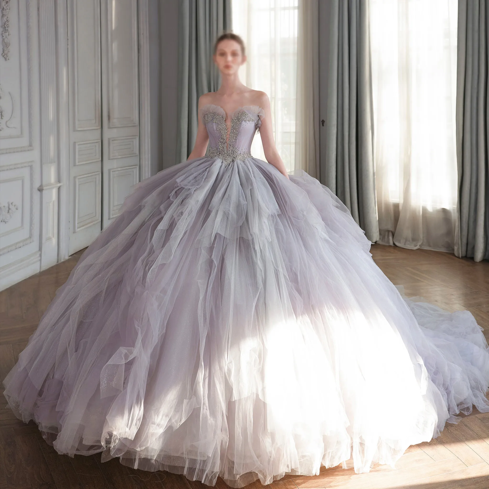 Modern Quinceanera Dresses Puffy Quince Dress & Gowns