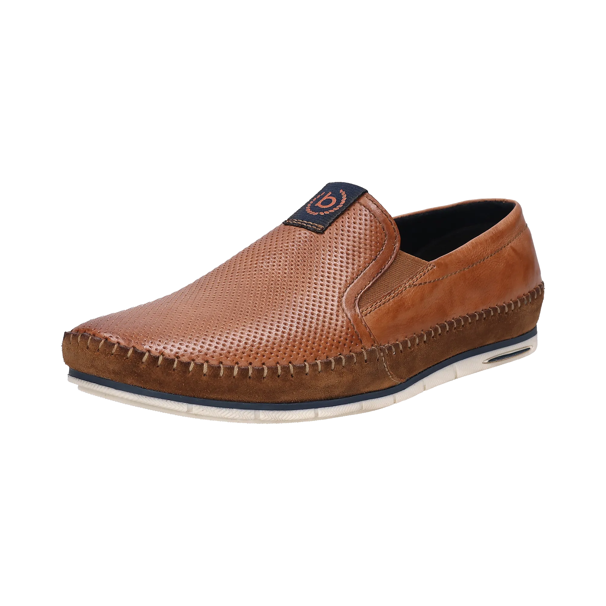 Mokassin cognac