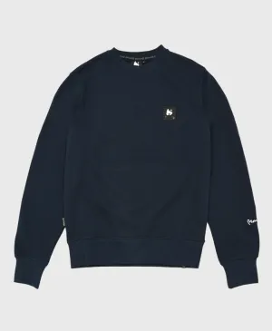 Money Jc45206 Combo Patch Crewneck Sweatshirt Navy