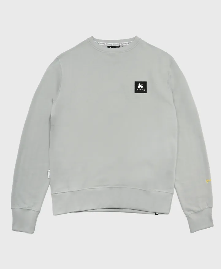 Money Jc45206 Combo Patch Crewneck Sweatshirt Teal Green
