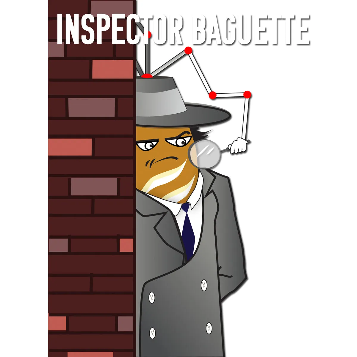 Movie The Food™ "Inspector Baguette" Hoodie