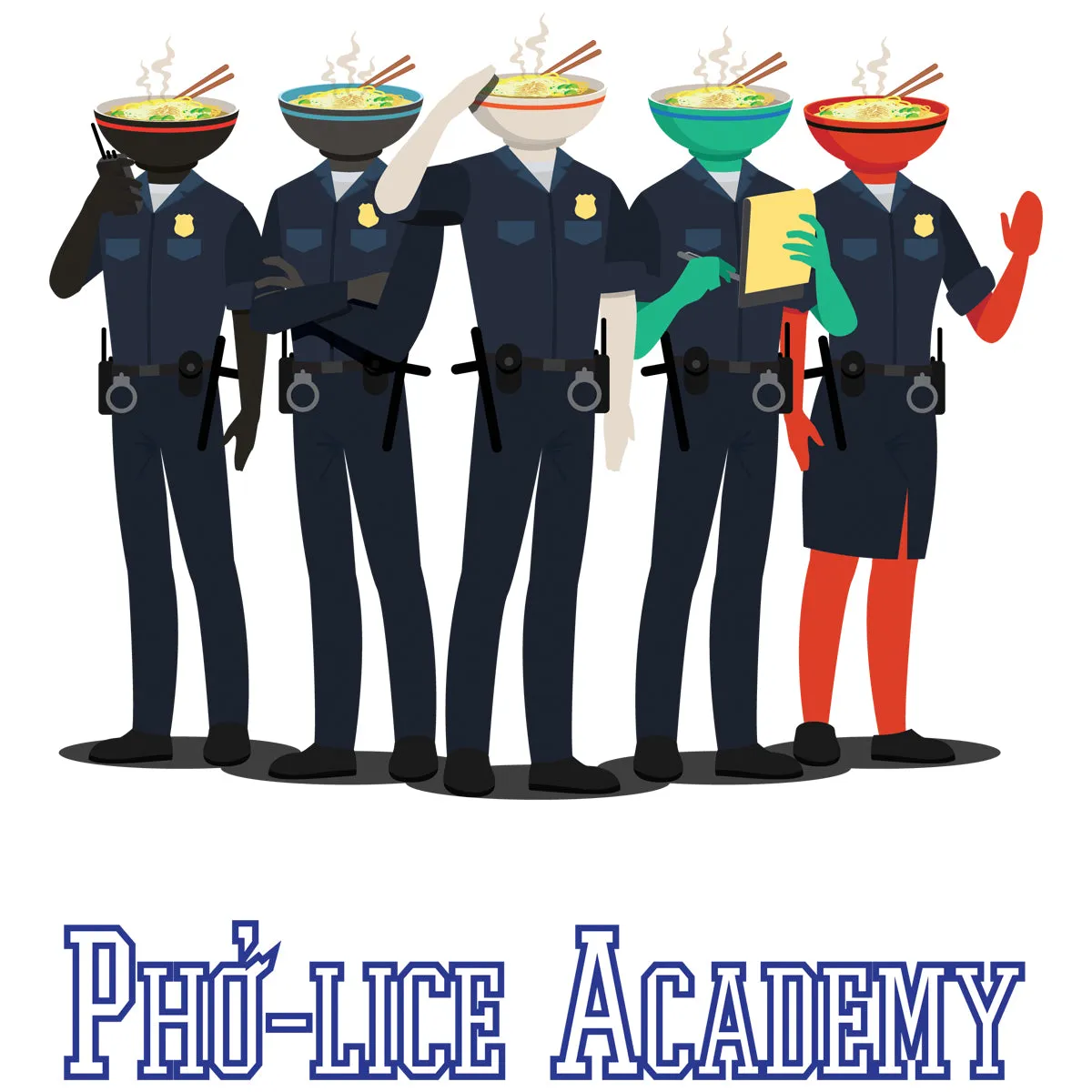 Movie The Food™ "Pho-lice Academy" Hoodie