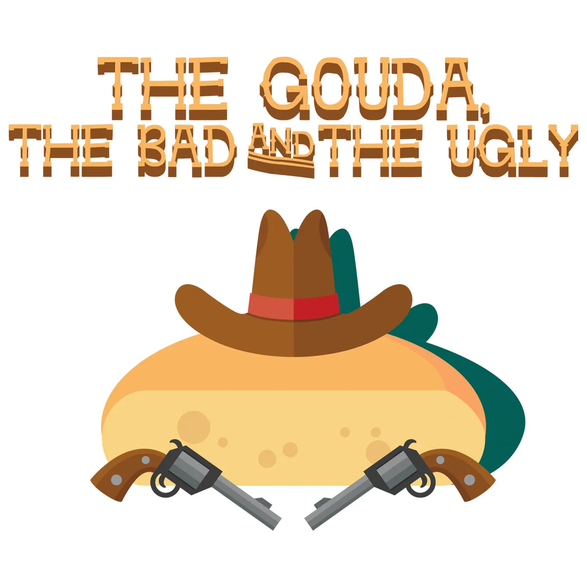 Movie The Food™ "The Gouda, The Bad, The Ugly" Hoodie