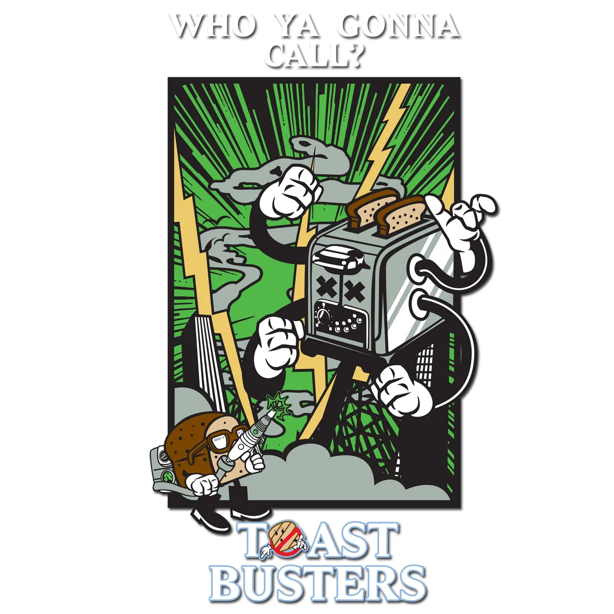 Movie The Food™ "Toastbusters" Hoodie