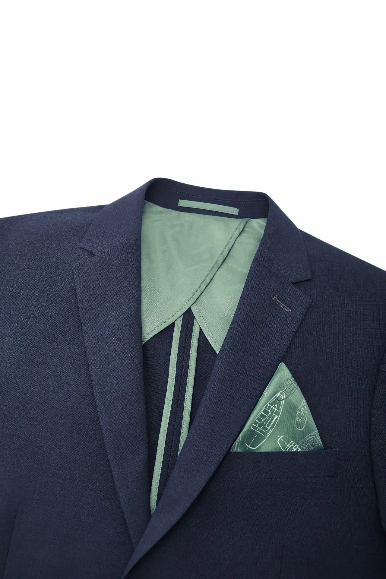 Multi-Way Stretch Smart Fit Plain Weave Suit Blazer