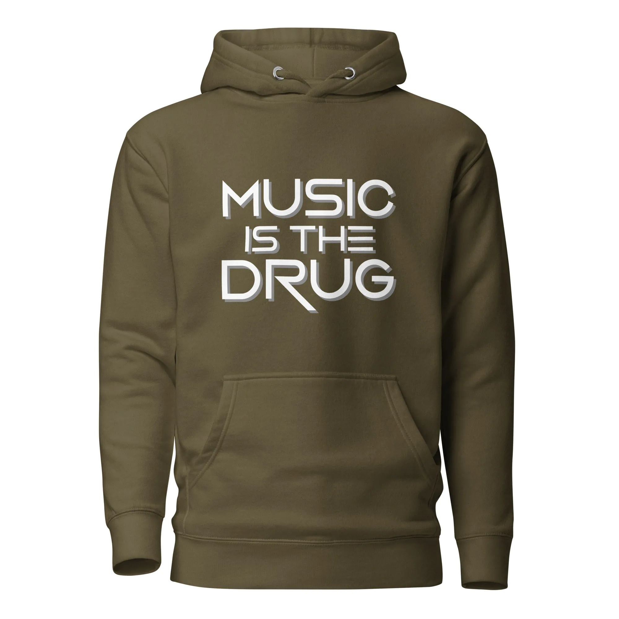 Music Is The Drug Premium Unisex Hoodie