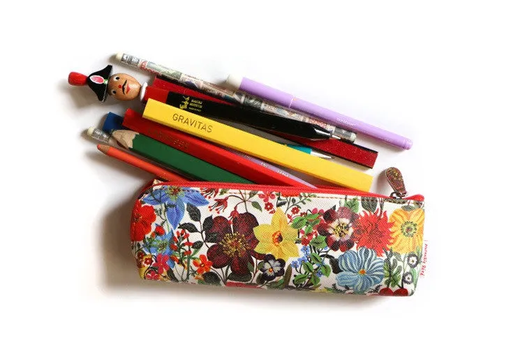 Nathalie Lete Pencil Pouch - Flowers