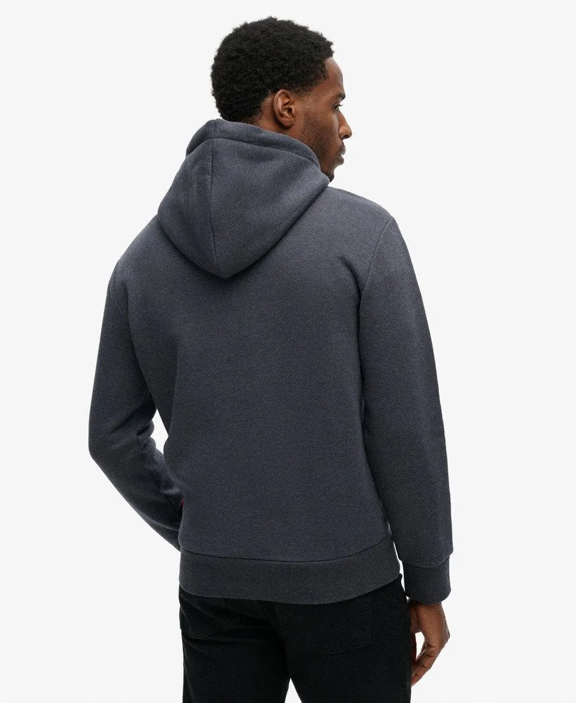 Neon Vintage Logo Graphic Hoodie | Eclipse Navy Marle