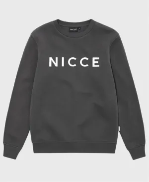 Nicce Original Logo Sweatshirt Dark Grey