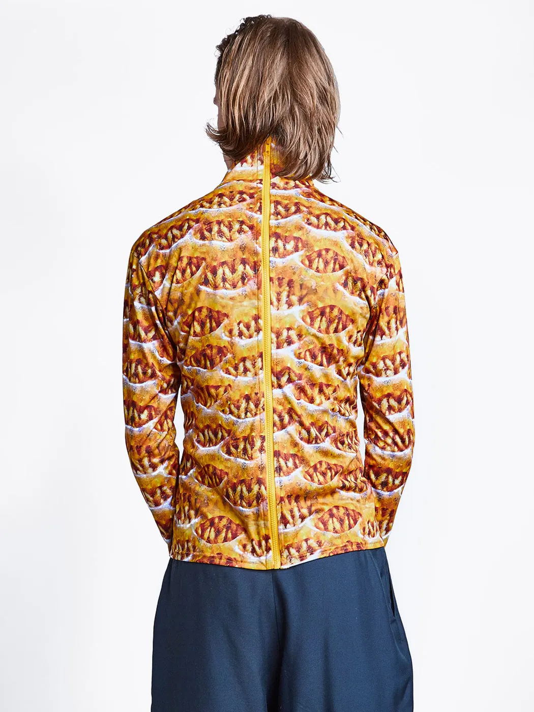 Nitrile Zip Turtleneck