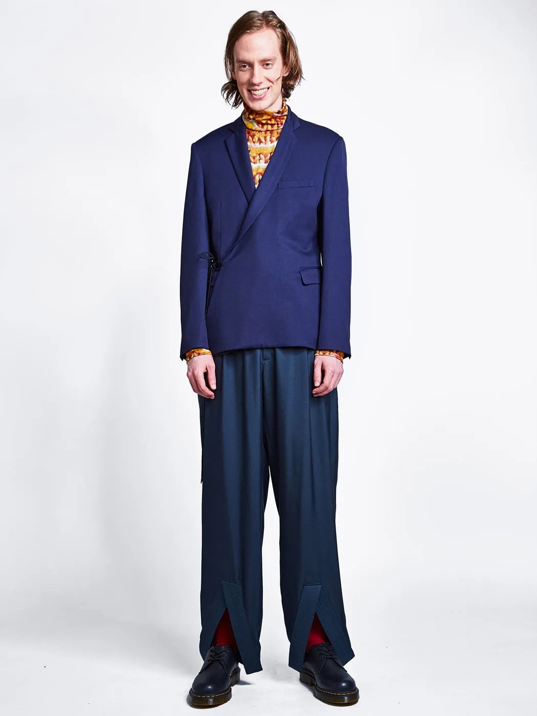 Nitrile Zip Turtleneck