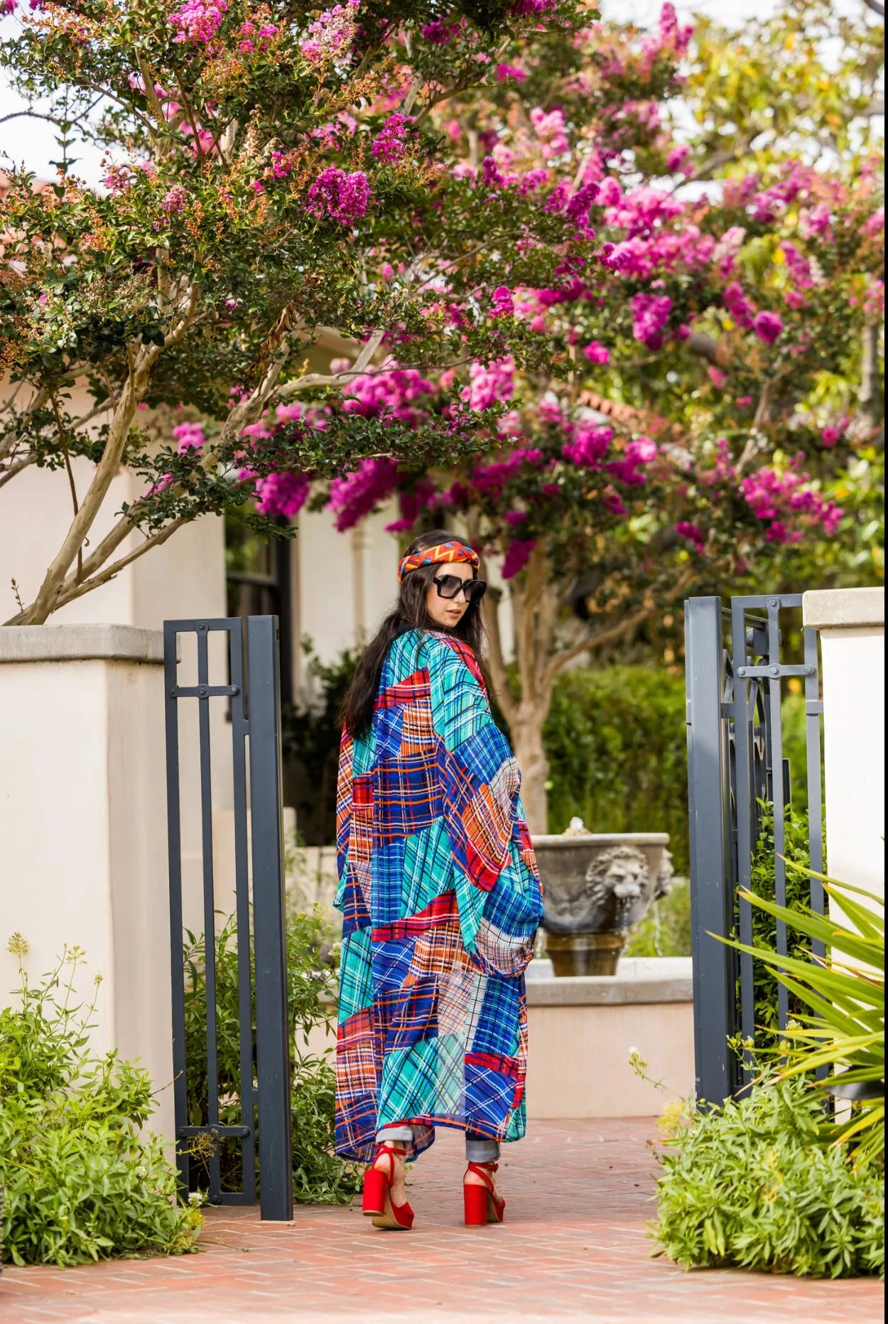 Nu Tartan Kimono