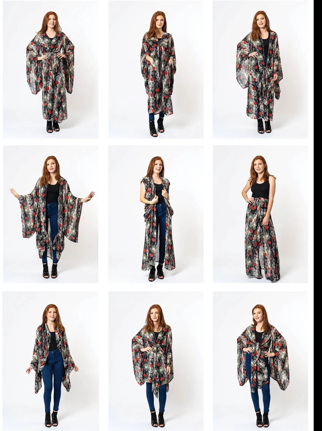 Nu Tartan Kimono
