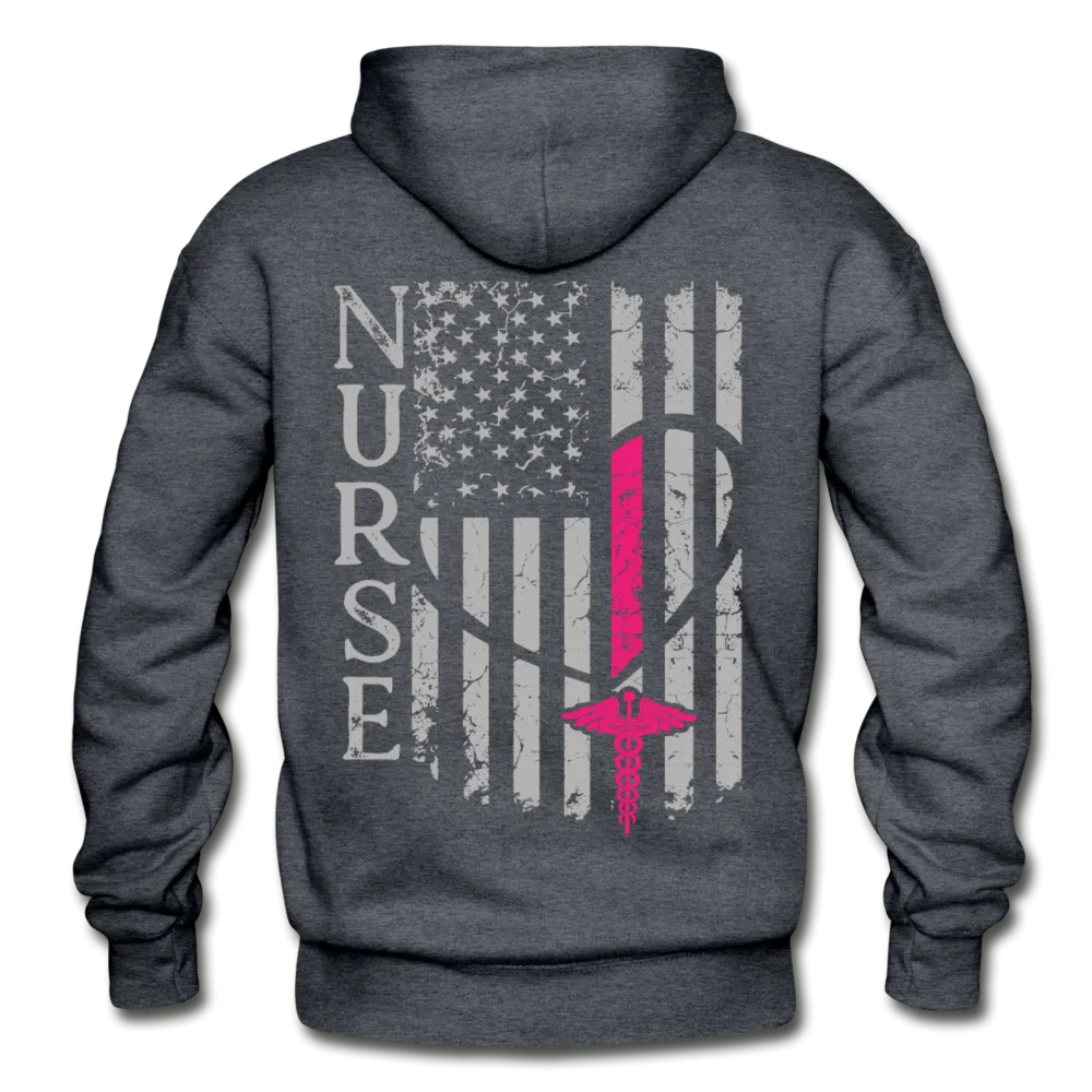 Nurse Flag Gildan Heavy Blend Adult Hoodie (CK1348)
