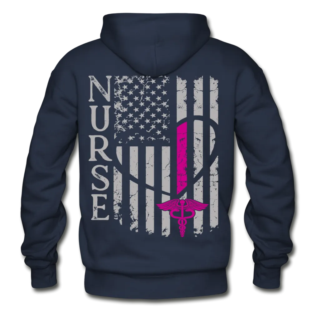 Nurse Flag Gildan Heavy Blend Adult Hoodie (CK1806)