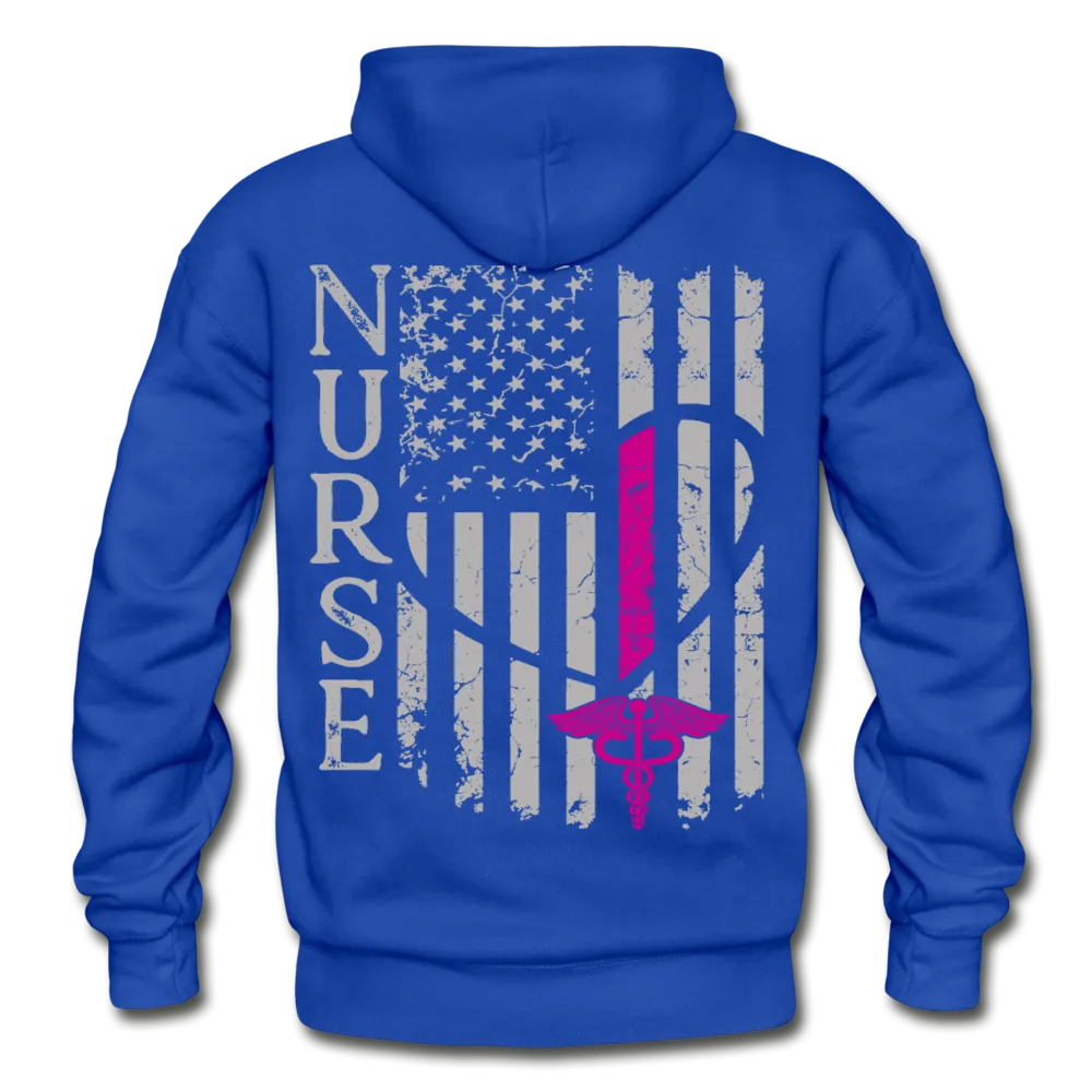 Nurse Flag Gildan Heavy Blend Adult Hoodie (CK1806)