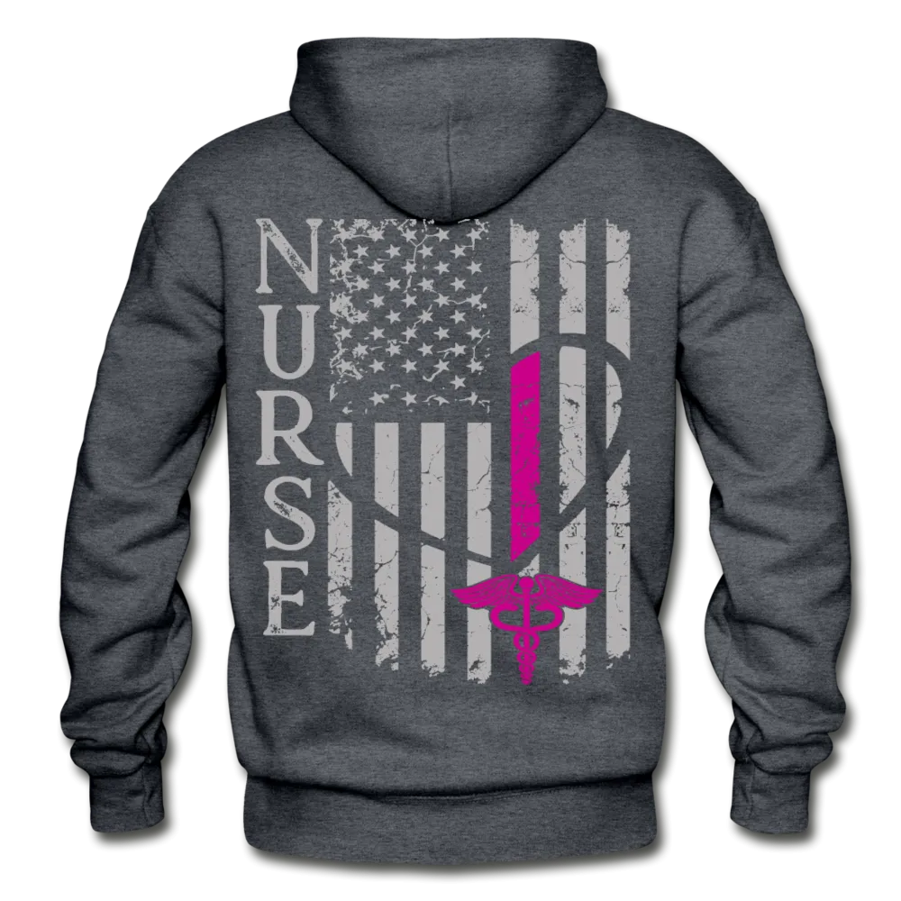 Nurse Flag Gildan Heavy Blend Adult Hoodie (CK1806)