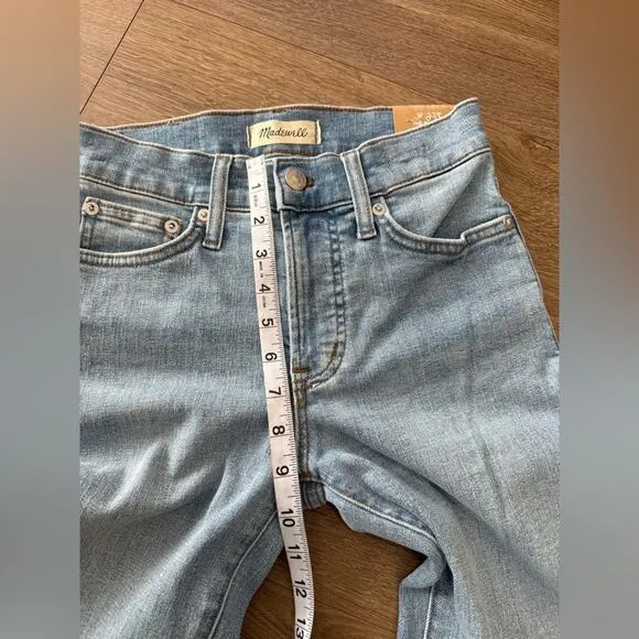 NWT Madewell The Mid Rise Perfect Vintage Jean in Alderton Wash Size 23 Tall