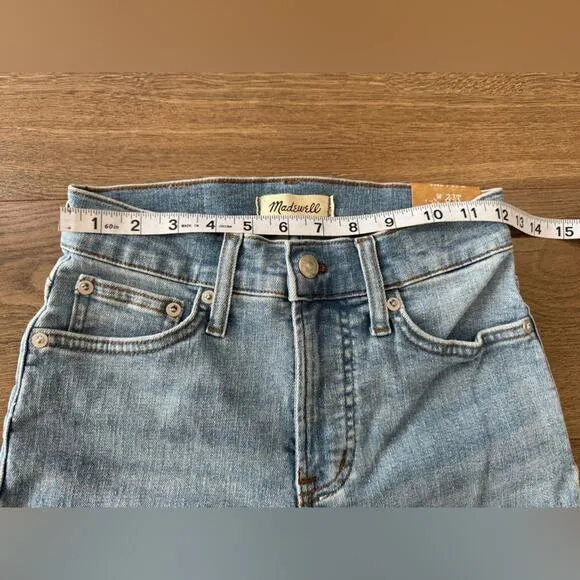 NWT Madewell The Mid Rise Perfect Vintage Jean in Alderton Wash Size 23 Tall