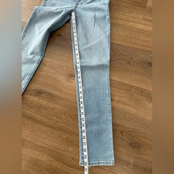 NWT Madewell The Mid Rise Perfect Vintage Jean in Alderton Wash Size 23 Tall