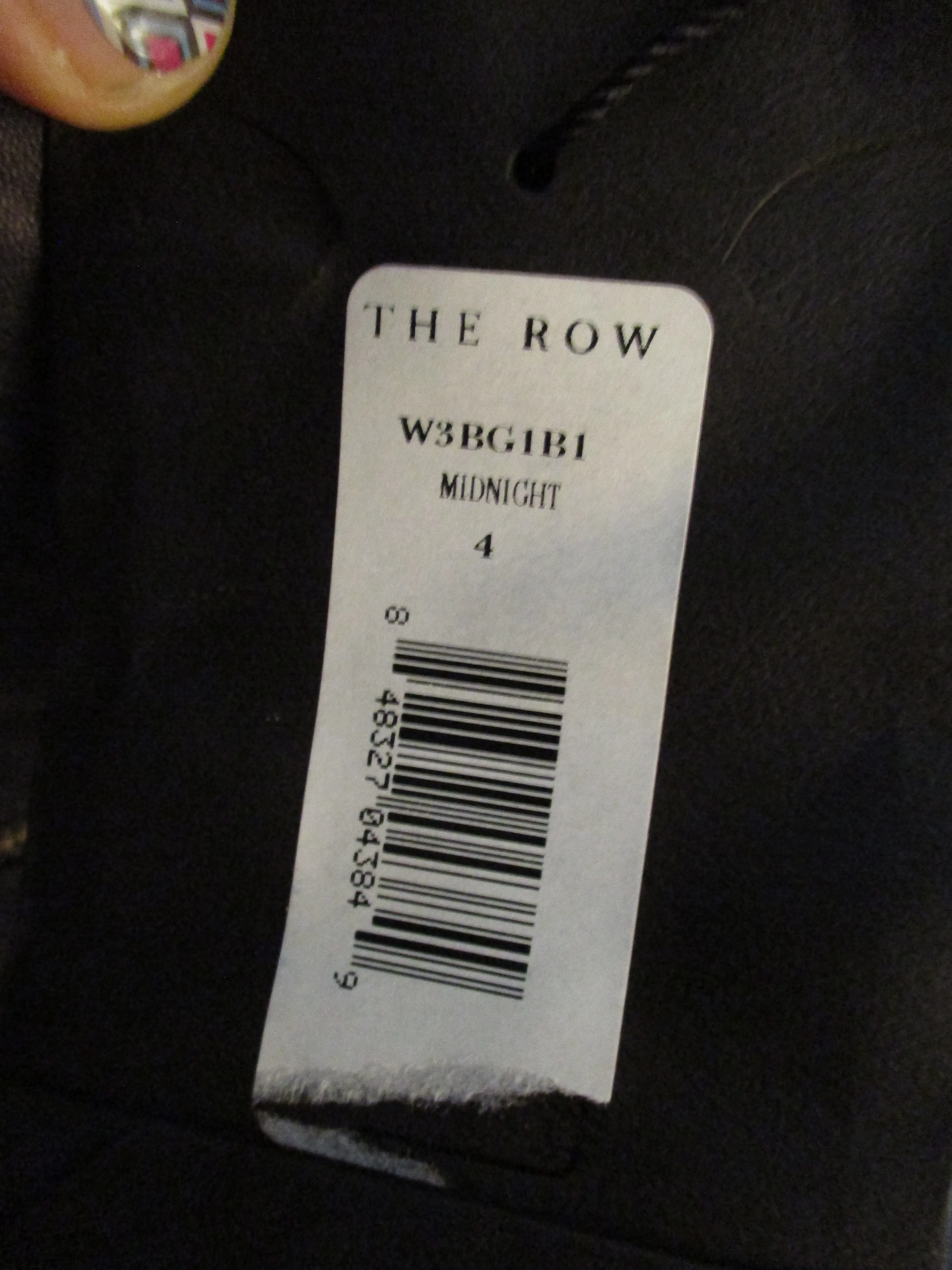 NWT NEW THE ROW MIDNIGHT LEATHER Zip Mini Skirt BLACK M Womens Luxury