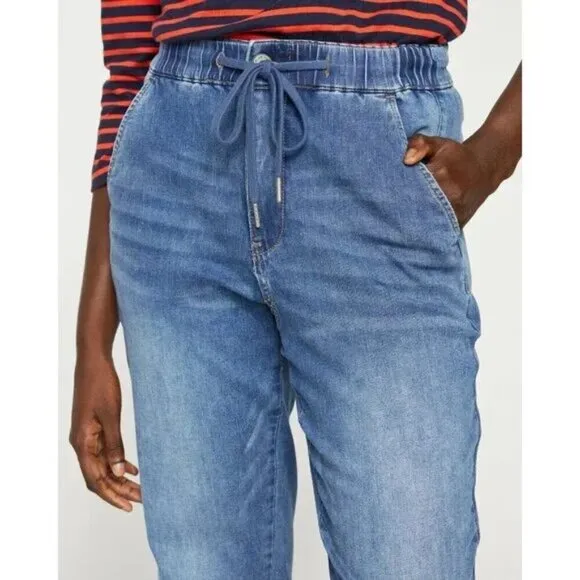 NWT Universal Standard ComfortDenim Drawstring Jean Trouser Size 10-12