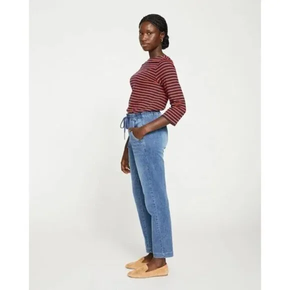 NWT Universal Standard ComfortDenim Drawstring Jean Trouser Size 10-12