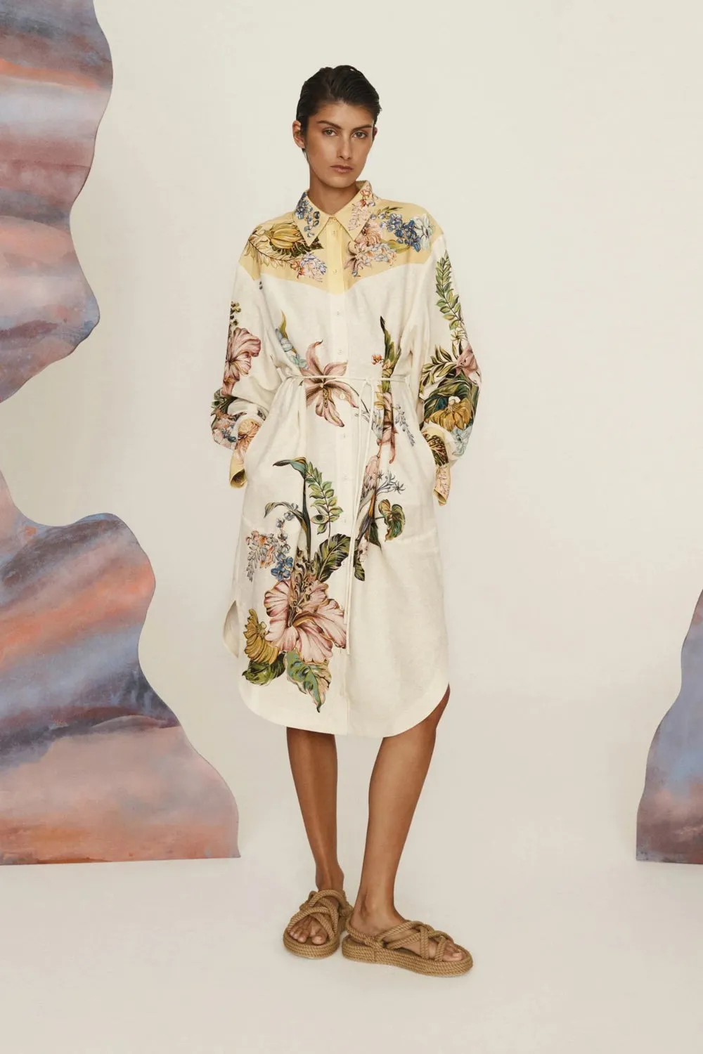 Oleander Shirtdress